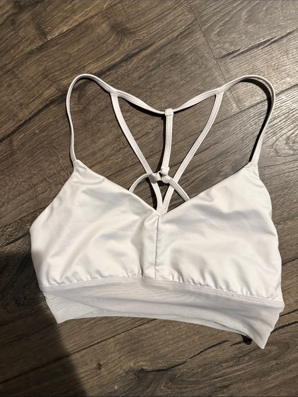 White/very light grey Strappy Bralette — Women Intimates & Sleepwear